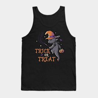 Trick Or Treat Funny Cute Spooky Tank Top